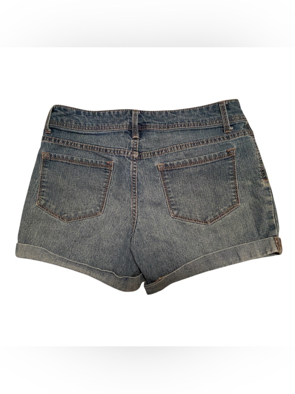 SOLD - No Longer Available. Faded Glory Classic Blue Jean Shorts, Size 6 - Picture 2 of 6